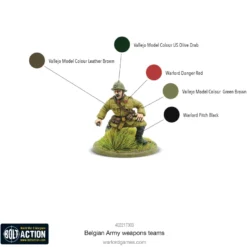 Bolt Action: Belgian Army Weapons Teams