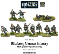 Bolt Action: Blitzkrieg German Infantry plastic boxed set