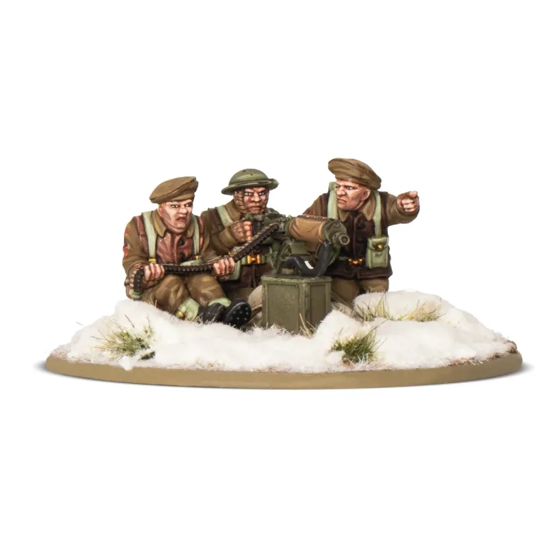 Bolt Action: British & Canadian Infantry (Winter) MMG Team