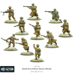 Bolt Action: British Infantry section (Winter)