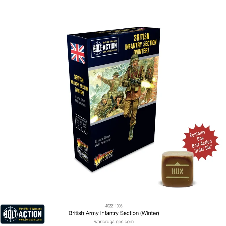 Bolt Action: British Infantry section (Winter)