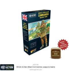 Bolt Action: British & Inter-Allied Commandos Weapons Teams