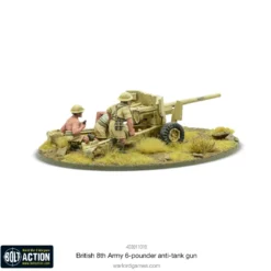 Bolt Action: British 8th Army 6 Pounder ATG