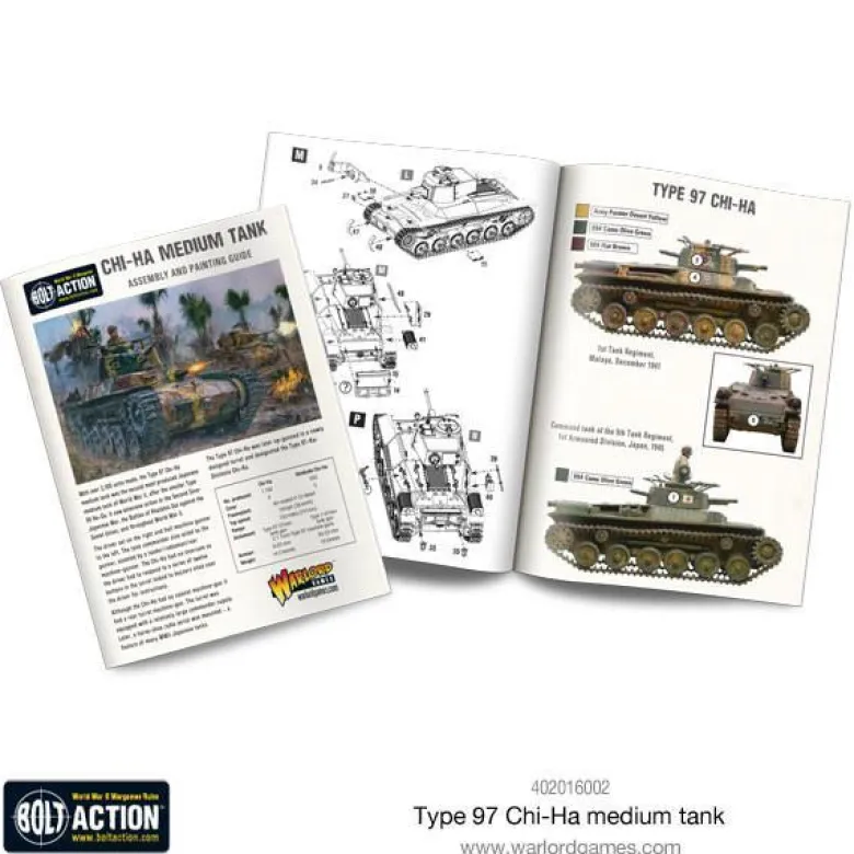 Bolt Action: Chi-Ha Japanese tank
