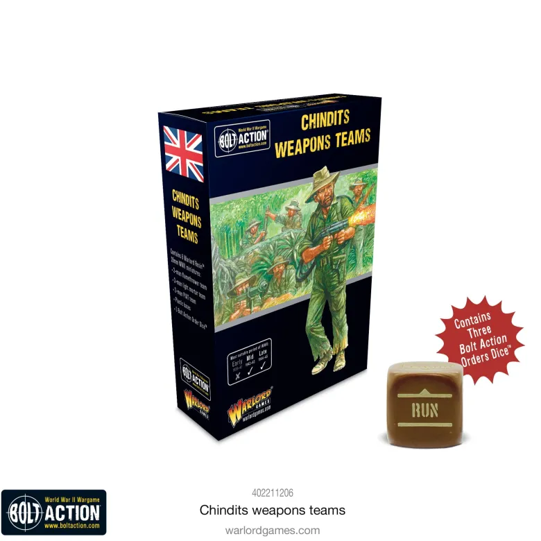 Bolt Action: Chindit Weapons Teams