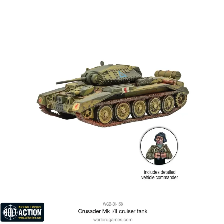 Bolt Action: Crusader MK I/II Cruiser Tank
