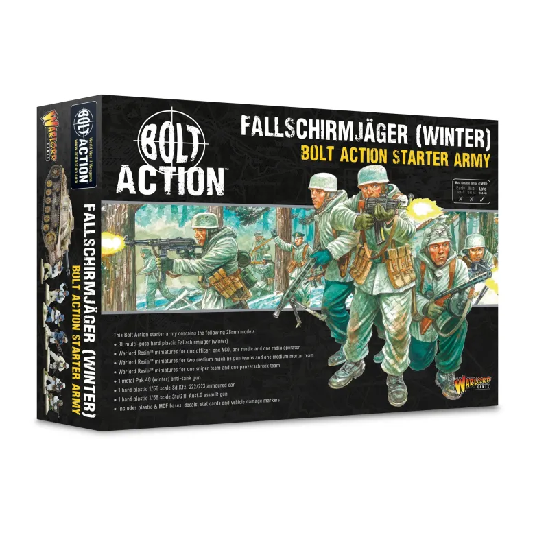 Bolt Action: Fallschirmjäger (Winter) Starter Army