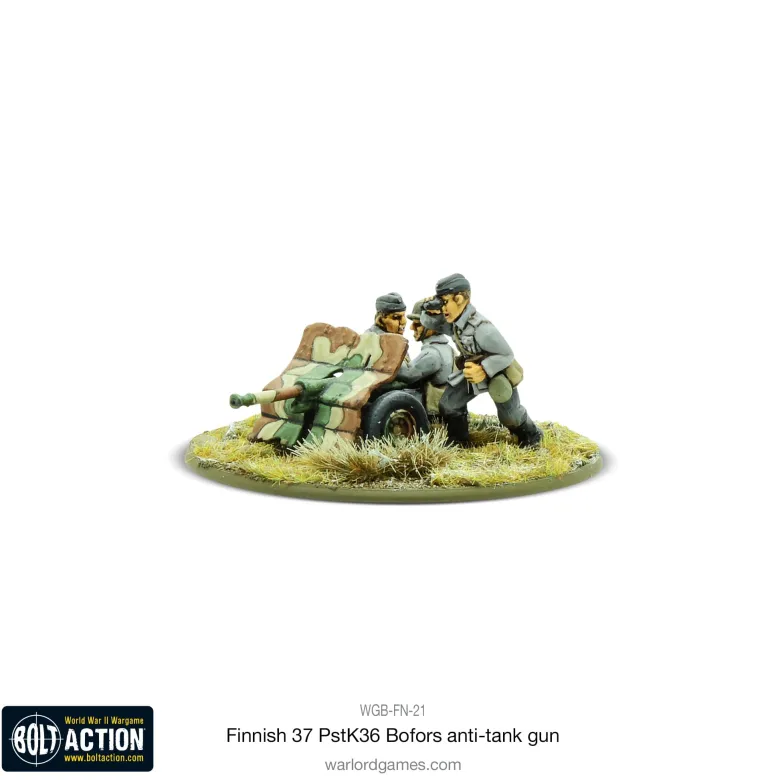 Bolt Action: Finnish 37 PstK/36 Bofors anti-tank gun
