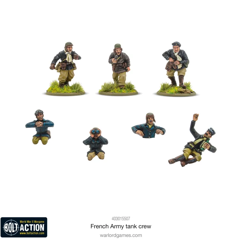 Bolt Action: French Army Tank Crew