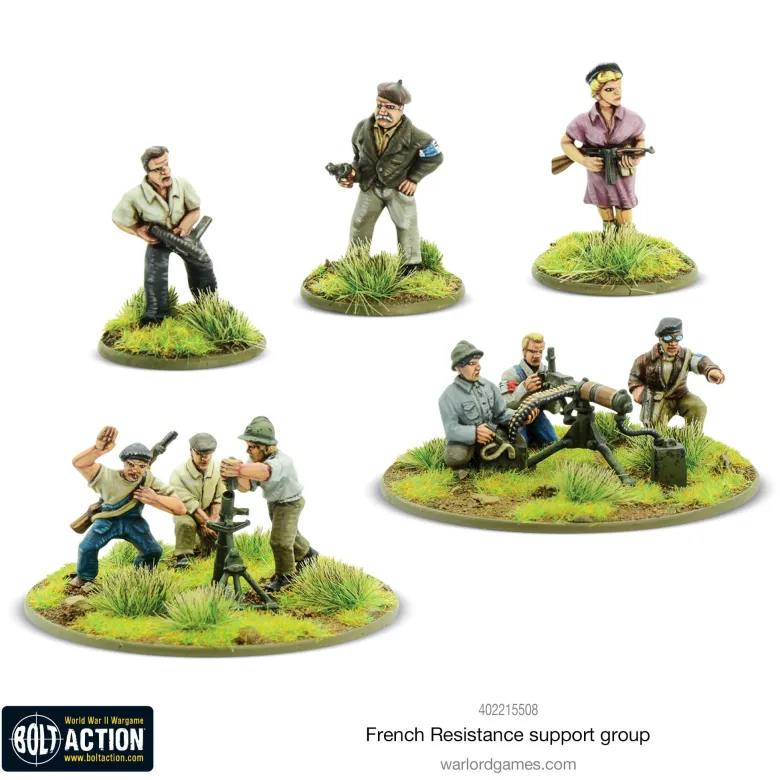 Bolt Action: French Resistance Support Group