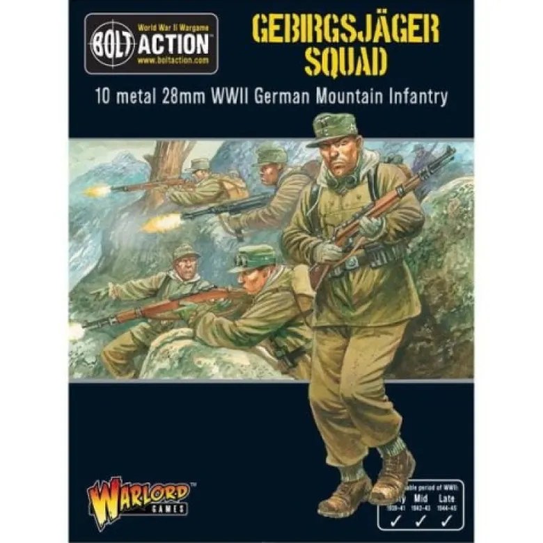 Bolt Action: Gebirgsjager squad