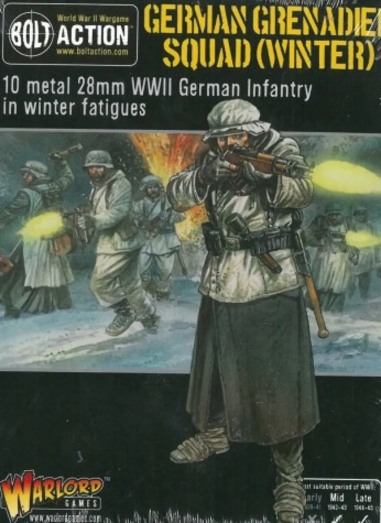 Bolt Action: German Grenadier Squad (Winter)