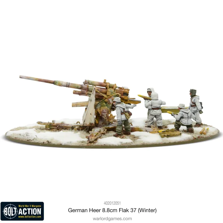 Bolt Action: German Heer 8.8cm Flak 37 (Winter)