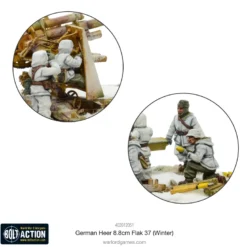 Bolt Action: German Heer 8.8cm Flak 37 (Winter)