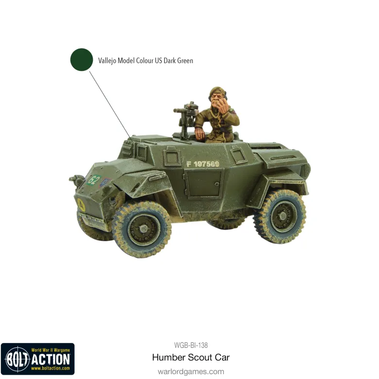 Bolt Action: Humber Scout Car