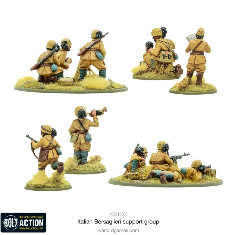 Bolt Action: Italian Bersaglieri Support Group