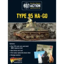 Bolt Action: Japanese Type 95 Ha-Go light tank