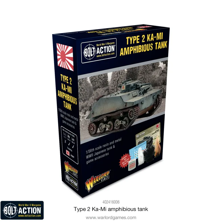 Bolt Action: Japanese Type 2 Ka-Mi Amphibious Tank