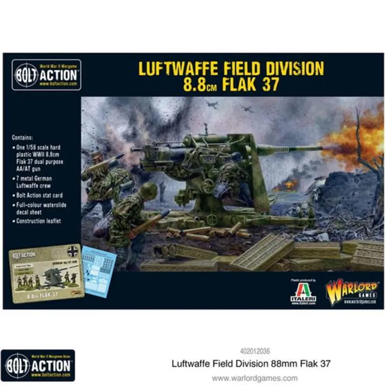 Bolt Action: Luftwaffe Field Division 88 Flak 37