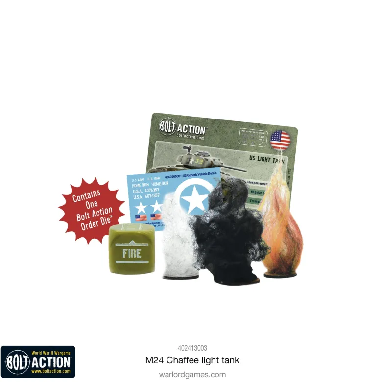 Bolt Action: M24 Chaffee, US Light Tank