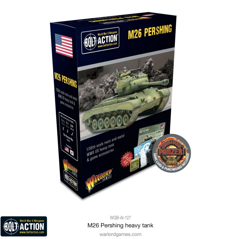 Bolt Action: M26 Pershing Heavy Tank