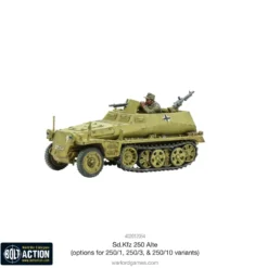 Bolt Action: Sd.Kfz 250 (Alte) Half-Track (options to make 250/1, 250/3 or 250/10 variants)