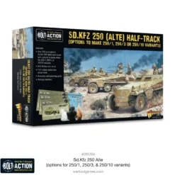 Bolt Action: Sd.Kfz 250 (Alte) Half-Track (options to make 250/1, 250/3 or 250/10 variants)