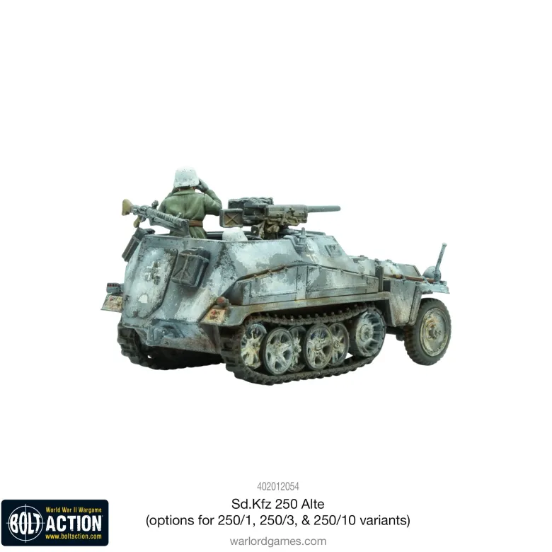Bolt Action: Sd.Kfz 250 (Alte) Half-Track (options to make 250/1, 250/3 or 250/10 variants)