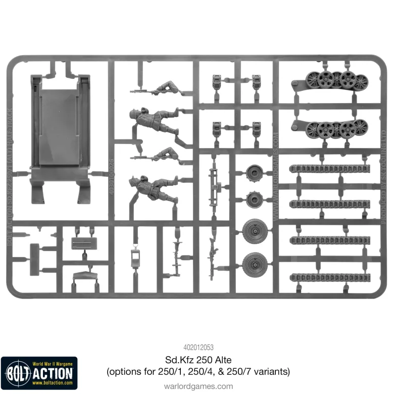Bolt Action: Sd.Kfz 250 Alte (Options for 250/1, 250/4 & 250/7)