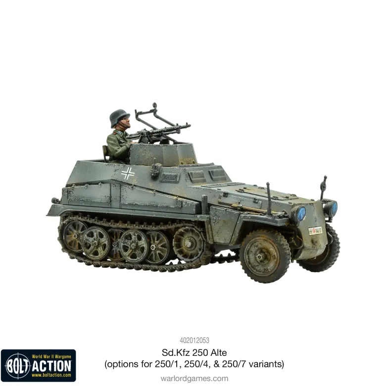Bolt Action: Sd.Kfz 250 Alte (Options for 250/1, 250/4 & 250/7)