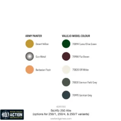 Bolt Action: Sd.Kfz 250 Alte (Options for 250/1, 250/4 & 250/7)