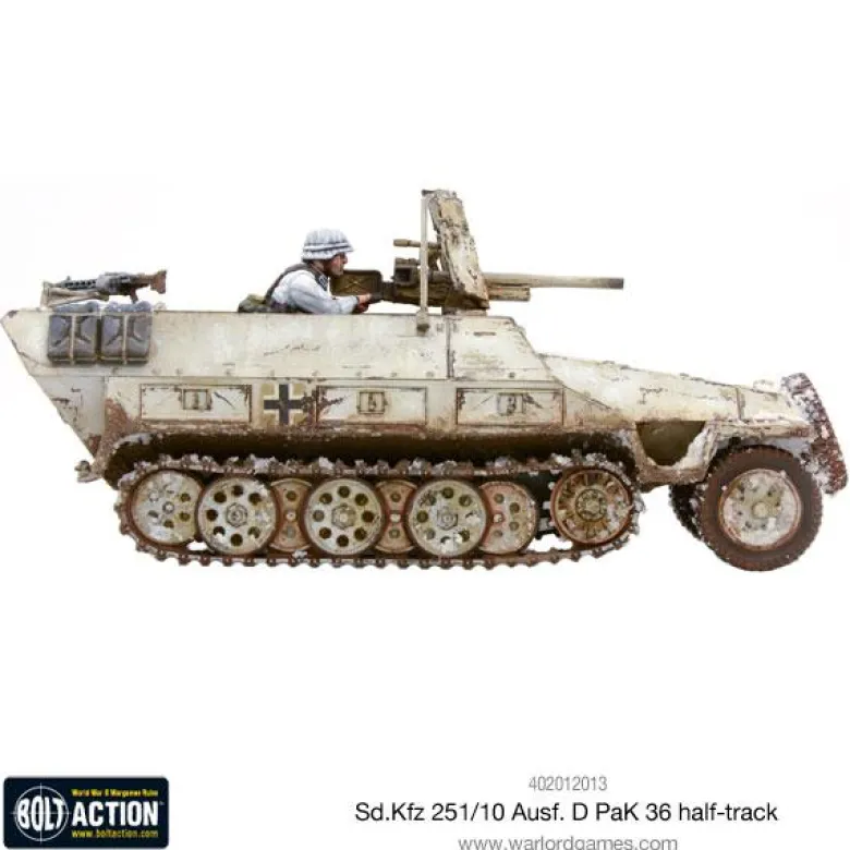 Bolt Action: Sd.Kfz 251/10 ausf D (37mm Pak) Half Track