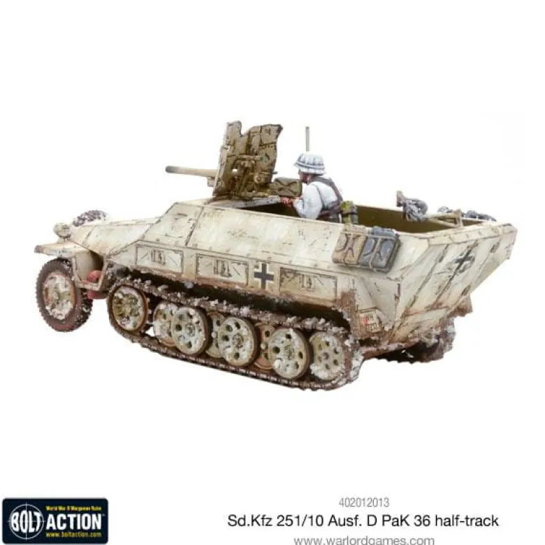 Bolt Action: Sd.Kfz 251/10 ausf D (37mm Pak) Half Track