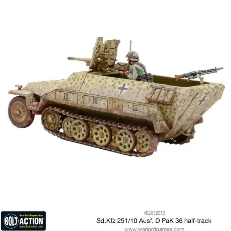 Bolt Action: Sd.Kfz 251/10 ausf D (37mm Pak) Half Track