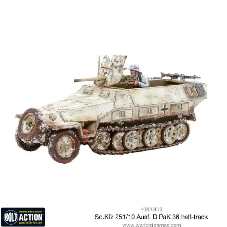 Bolt Action: Sd.Kfz 251/10 ausf D (37mm Pak) Half Track