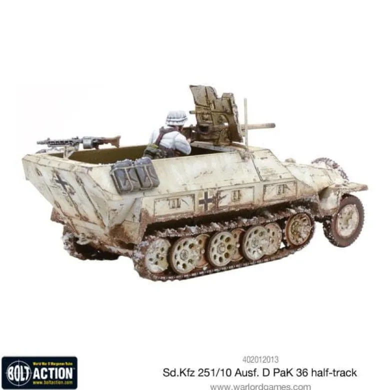 Bolt Action: Sd.Kfz 251/10 ausf D (37mm Pak) Half Track