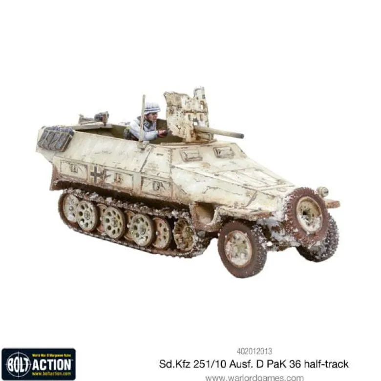 Bolt Action: Sd.Kfz 251/10 ausf D (37mm Pak) Half Track
