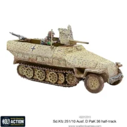 Bolt Action: Sd.Kfz 251/10 ausf D (37mm Pak) Half Track