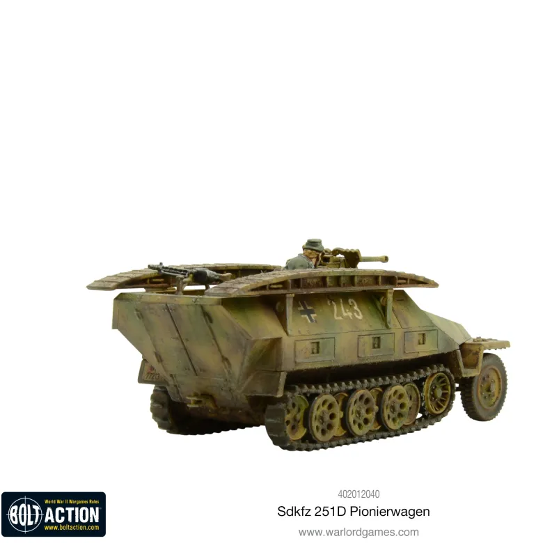 Bolt Action: Sd.Kfz 251/7 D Pionierwagen