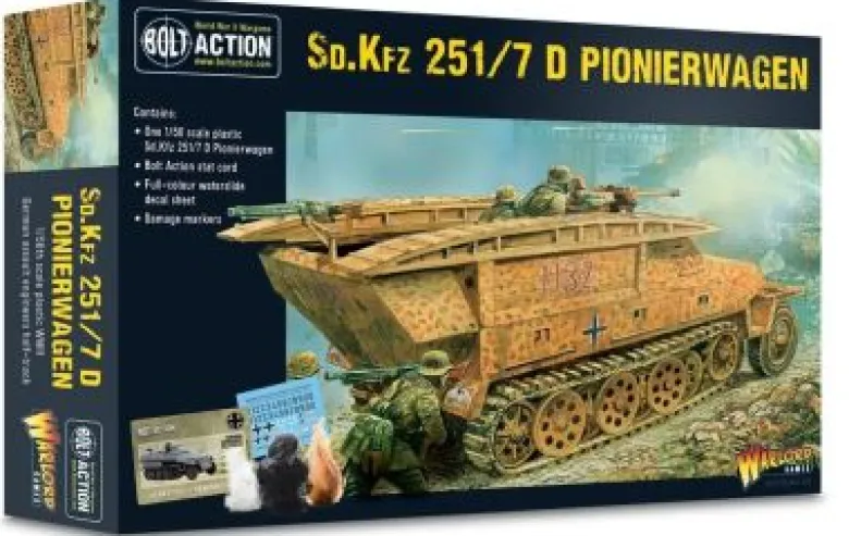 Bolt Action: Sd.Kfz 251/7 D Pionierwagen
