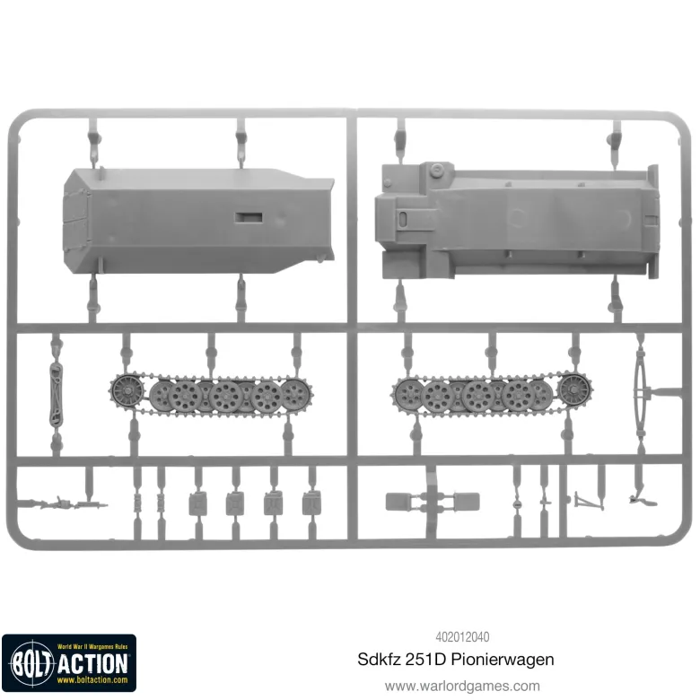 Bolt Action: Sd.Kfz 251/7 D Pionierwagen