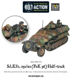 Bolt Action: SD.KFZ 251/10 PAK36 Half-track