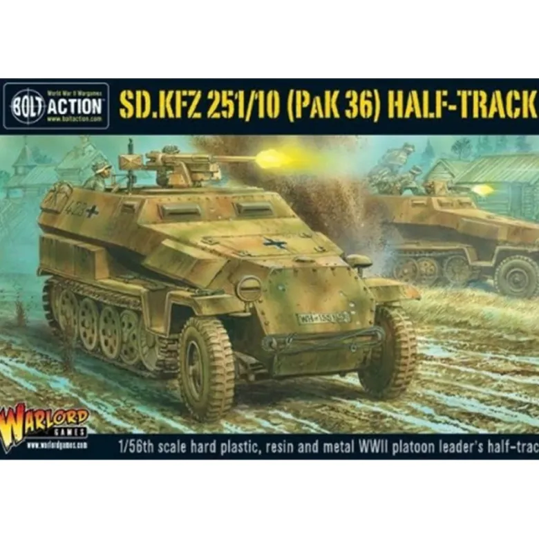 Bolt Action: SD.KFZ 251/10 PAK36 Half-track