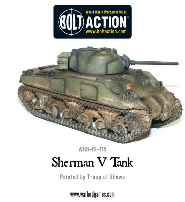 Bolt Action: Sherman V Medium Tank
