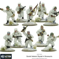 Bolt Action: Soviet Veteran Squad in Snowsuits