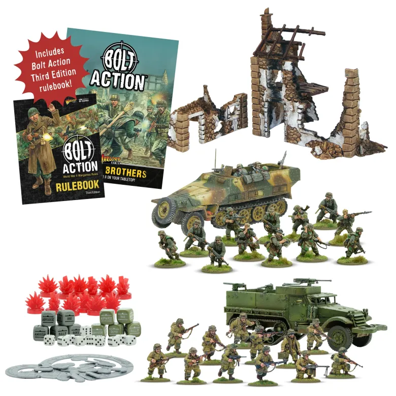 Bolt Action Starter: Band of Brothers (3 Edycja)