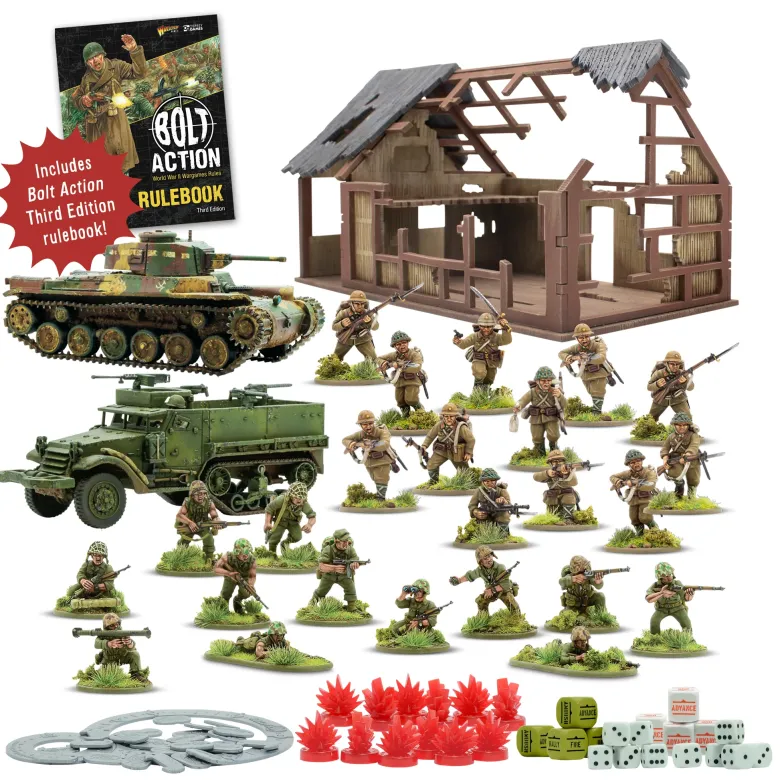 Bolt Action Starter Set–Island Assault! (Third Edition)