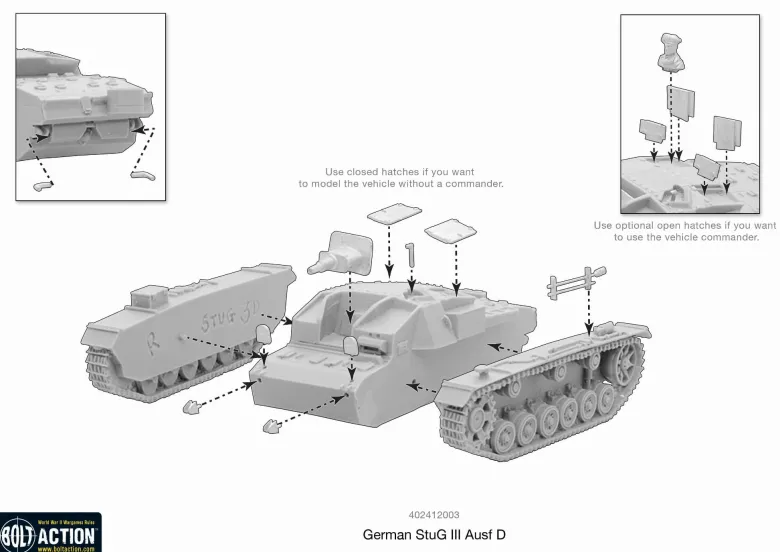 Bolt Action: Stug III Ausf D
