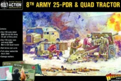 Bolt Action: 8th Army 25 PDR & Quad Tractor