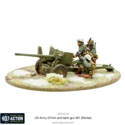 Bolt Action: US Army 57mm Anti-Tank Gun M1 (Winter)